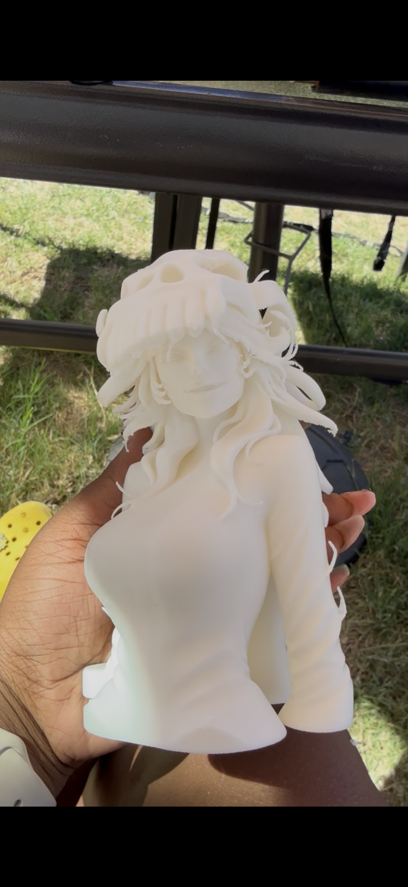 Anime Bust Figure — Skull Girl